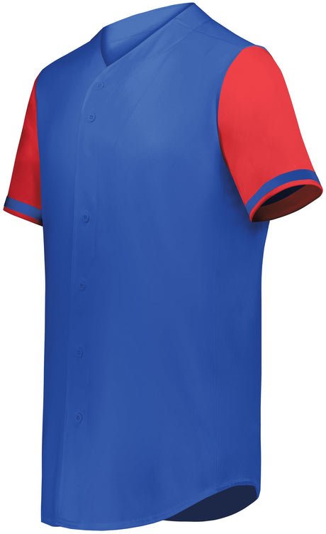 Augusta Youth Cutter+ Full Button Baseball Jersey Augusta