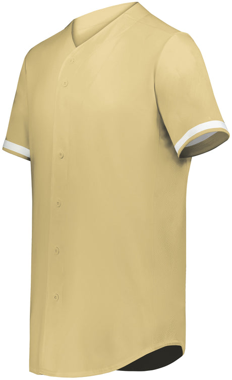 Augusta Youth Cutter+ Full Button Baseball Jersey Augusta