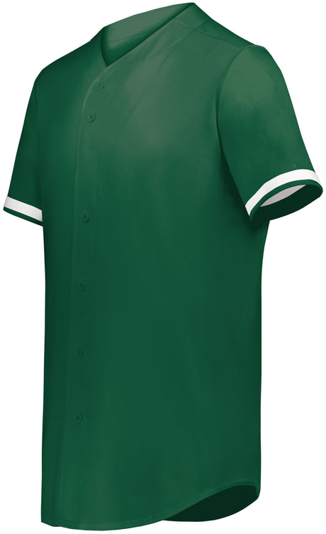 Augusta Youth Cutter+ Full Button Baseball Jersey Augusta