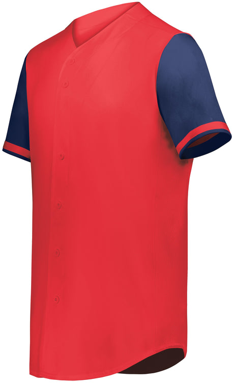 Augusta Youth Cutter+ Full Button Baseball Jersey Augusta
