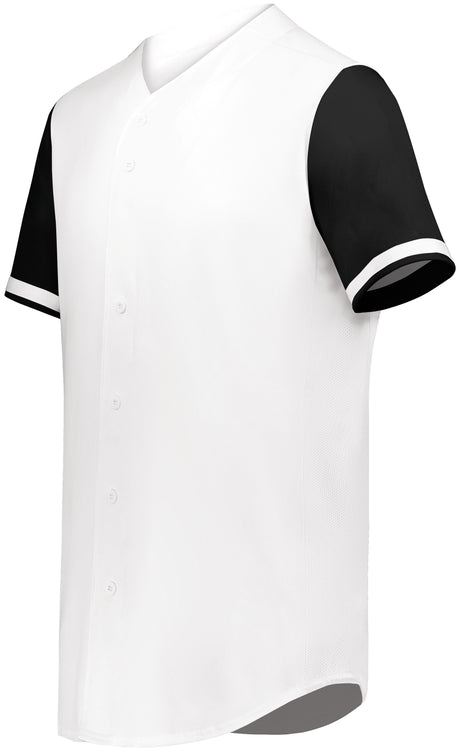 Augusta Youth Cutter+ Full Button Baseball Jersey Augusta