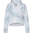 J. America Women's Crop Hooded Sweatshirt J. America