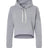 J. America Women's Crop Hooded Sweatshirt J. America