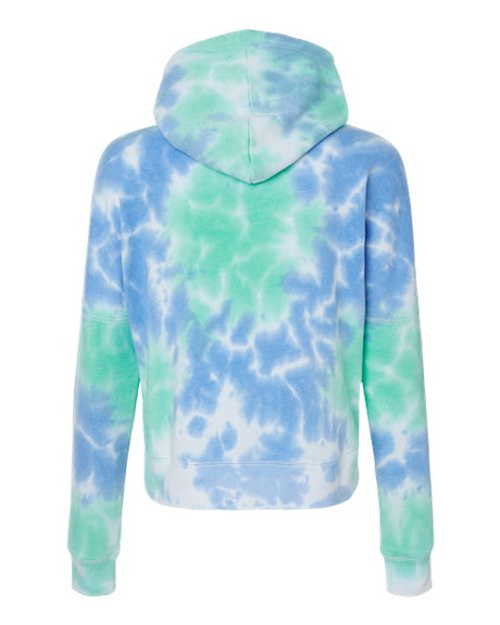 J. America Women's Crop Hooded Sweatshirt J. America