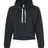 J. America Women's Crop Hooded Sweatshirt J. America