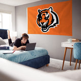 Rico Industries NFL  Cincinnati Bengals Standard 3' x 5' Banner Flag-3