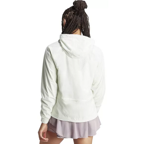 adidas Women's Semi Transparent Full-Zip Tennis Jacket adidas