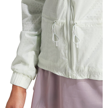 adidas Women's Semi Transparent Full-Zip Tennis Jacket adidas