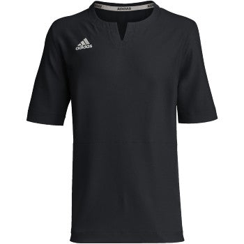 adidas Youth Icon Short Sleeve Baseball Cage Jacket adidas