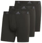 adidas Men's Stretch Cotton 3-Pack Boxer Brief adidas
