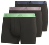 adidas Men's Stretch Cotton 3-Pack Trunk adidas