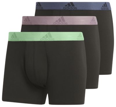 adidas Men's Stretch Cotton 3-Pack Trunk adidas