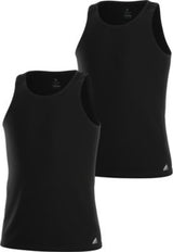 adidas Men's Stretch Cotton 2-Pack Tank Top adidas