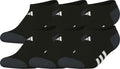 adidas Youth Athletic Cushioned 6-Pack No Show Socks adidas