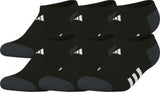 adidas Youth Athletic Cushioned 6-Pack No Show Socks adidas