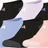 adidas Girl's Athletic Cushioned 6-Pack No Show Socks adidas