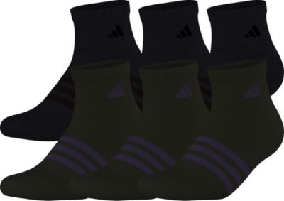 adidas Men's Superlite 3.0 6-Pack Quarter Socks