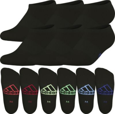 adidas Youth Superlite Classic 6-Pack No Show Socks adidas