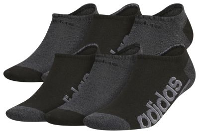 adidas Men's Superlite Linear 3 6-Pack No Show Socks adidas