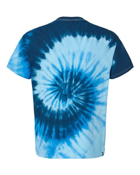 Colortone Men's Multi-Color Tie-Dyed T-Shirt Colortone