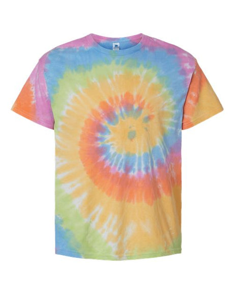 Colortone Men's Multi-Color Tie-Dyed T-Shirt Colortone