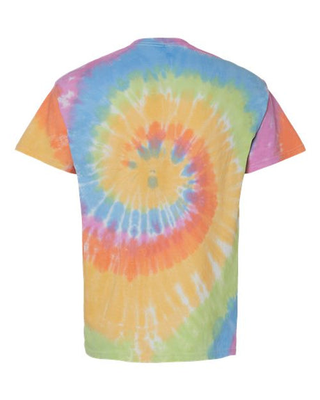 Colortone Men's Multi-Color Tie-Dyed T-Shirt Colortone