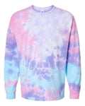 Colortone Men's Tie-Dyed Long Sleeve T-Shirt Colortone