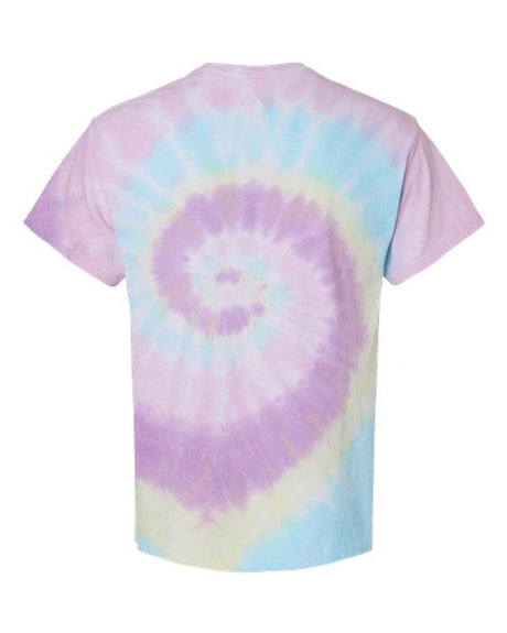 Colortone Men's Multi-Color Tie-Dyed T-Shirt Colortone