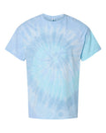 Colortone Men's Multi-Color Tie-Dyed T-Shirt Colortone
