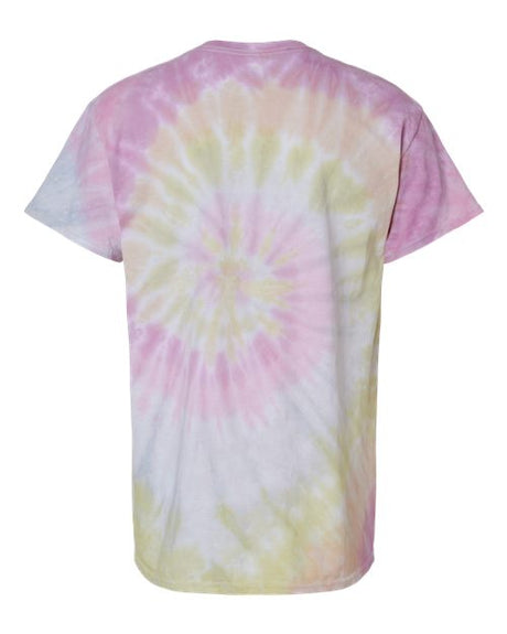 Colortone Men's Multi-Color Tie-Dyed T-Shirt Colortone