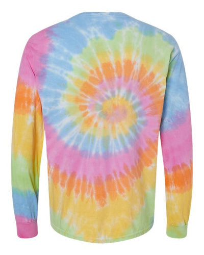 Colortone Men's Tie-Dyed Long Sleeve T-Shirt