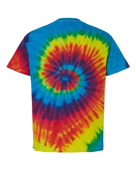 Colortone Men's Multi-Color Tie-Dyed T-Shirt Colortone