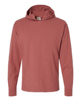 ComfortWash by Hanes Men's Garment-Dyed Jersey Hooded Long Sleeve T-Shirt ComfortWash by Hanes