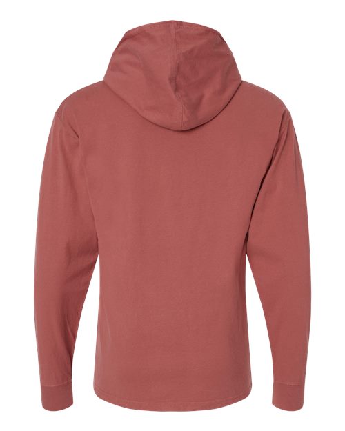 ComfortWash by Hanes Men's Garment-Dyed Jersey Hooded Long Sleeve T-Shirt ComfortWash by Hanes