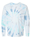 Colortone Men's Tie-Dyed Long Sleeve T-Shirt Colortone