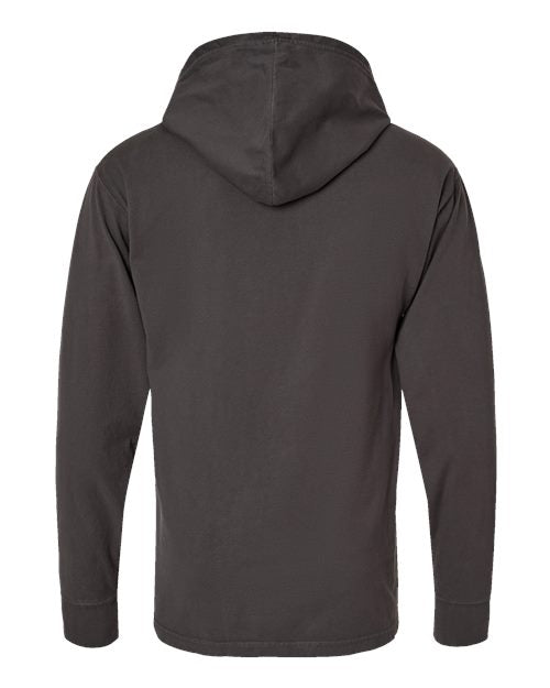 ComfortWash by Hanes Men's Garment-Dyed Jersey Hooded Long Sleeve T-Shirt ComfortWash by Hanes