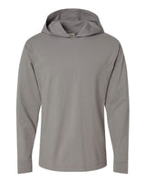 ComfortWash by Hanes Men's Garment-Dyed Jersey Hooded Long Sleeve T-Shirt ComfortWash by Hanes