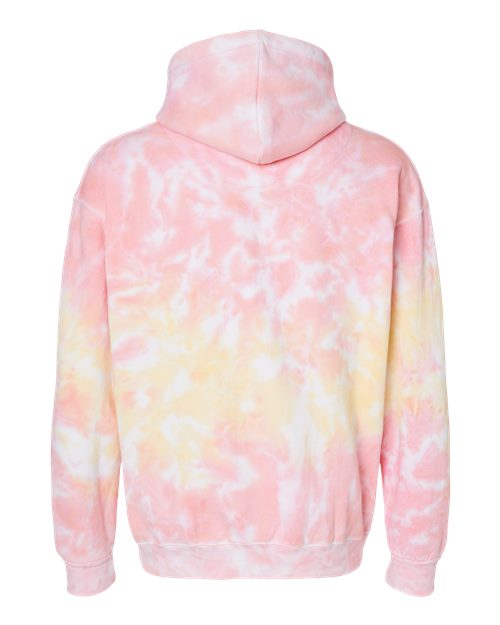 Colortone Men's Tie-Dyed Hooded Sweatshirt Colortone