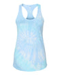 Colortone Women's Tie-Dyed Racerback Tank Top Colortone