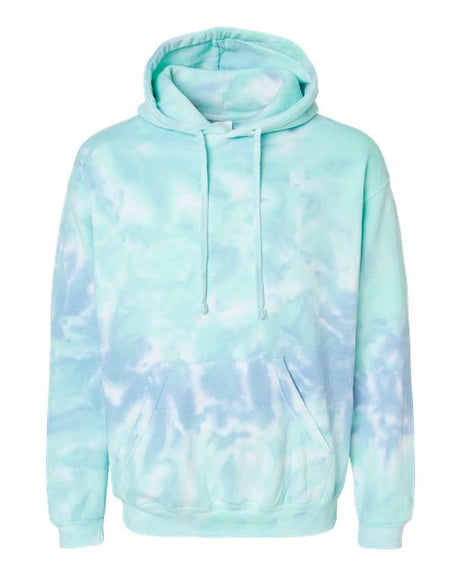 Colortone Men's Tie-Dyed Hooded Sweatshirt Colortone