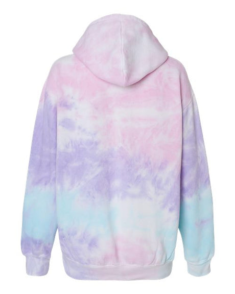 Colortone Men's Tie-Dyed Hooded Sweatshirt Colortone