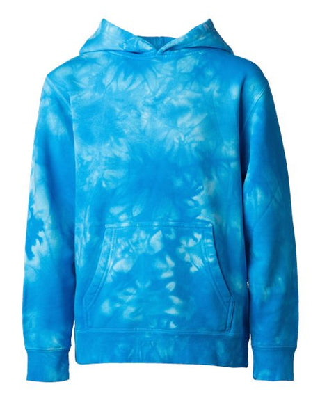 Independent Trading Co. Youth Midweight Tie-Dye Hooded Pullover Independent Trading Co.