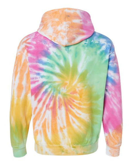 Colortone Men's Tie-Dyed Hooded Sweatshirt Colortone