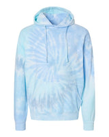 Colortone Men's Tie-Dyed Cloud Fleece Hooded Sweatshirt Colortone