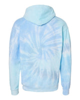 Colortone Men's Tie-Dyed Cloud Fleece Hooded Sweatshirt Colortone