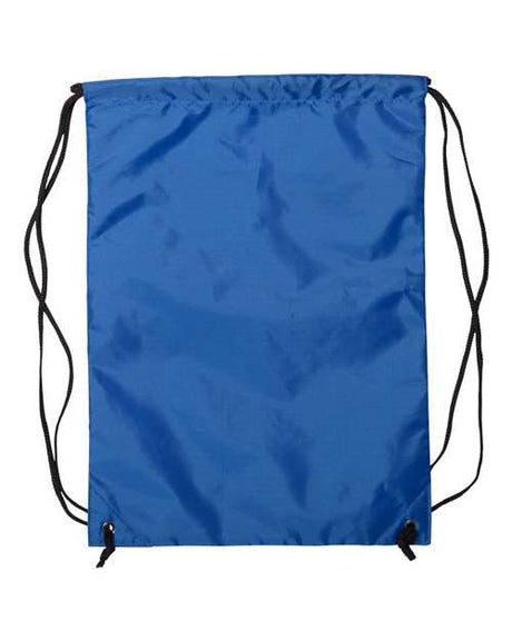 Liberty Bags Zippered Drawstring Backpack Liberty Bags