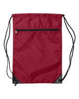 Liberty Bags Zippered Drawstring Backpack Liberty Bags