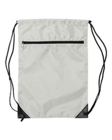 Liberty Bags Zippered Drawstring Backpack Liberty Bags
