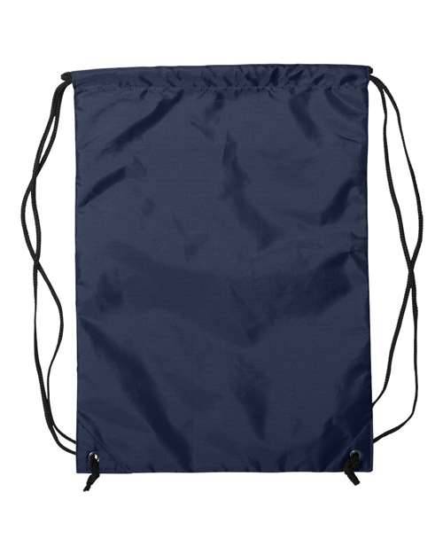 Liberty Bags Zippered Drawstring Backpack Liberty Bags