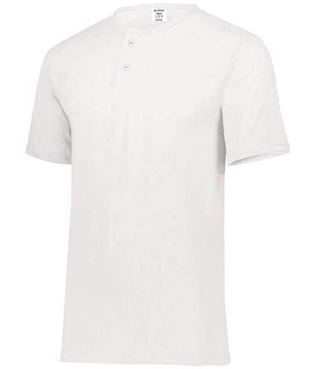 Augusta Youth Two-Button Baseball Jersey Augusta